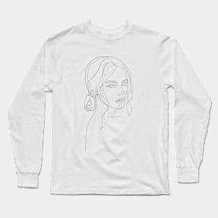 Her Look Long Sleeve T-Shirt